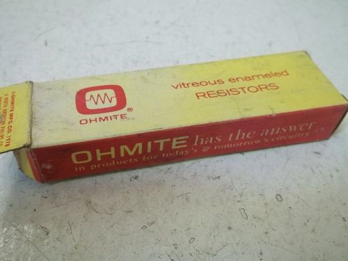 OHMITE 0401 (L50J250) RESISTOR 50WATTS, 250 OHMS *NEW IN A BOX*