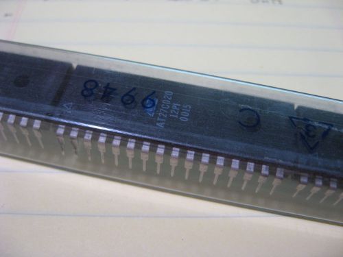 Lot of 4 atmel at27c020-12pi eprom 2 meg (256k x 8) ic 32 pin dip - new for sale