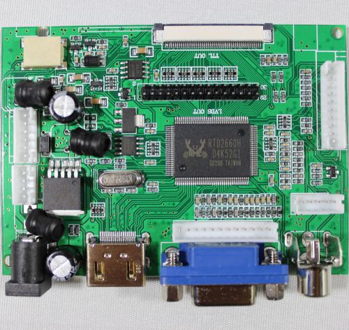 HDMI+VGA+2AV Lcd controller Board VS-TY2662-V1 for LCD panel-Only driver board