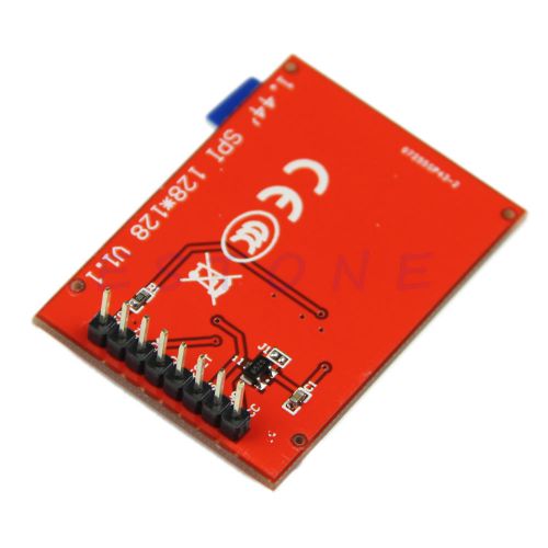 Hot 1.44&#034; Red Serial LCD Display Module 128*128 TFT Color Screen PCB Adapter 1PC