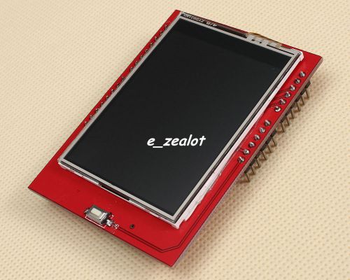 2.4&#034; tft lcd shield sd socket touch panel module perfect for arduino uno for sale