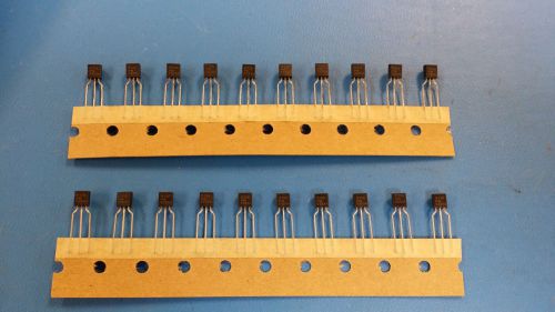 (strip of 10 pcs) pn2222a nsc trans gp bjt npn 40v 1a 3-pin to-92 for sale