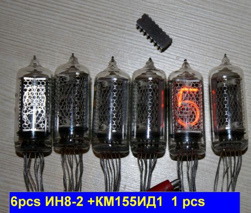 New Russian IN-8-2 Nixie Clock tubes .+ 155id1 bonus