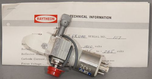 NEW Raytheon QK1148/QK-1148 Millimeter Reflex Klystron Tube 56-60 GHz 50-180 mW?