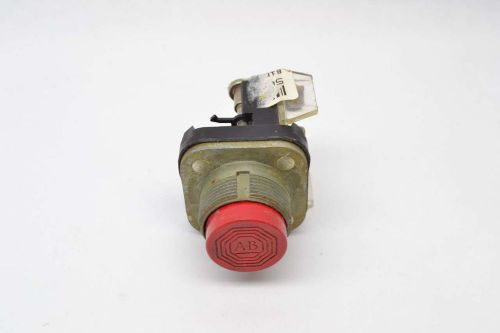 Allen bradley 800t-b6 momentary extended head red t pushbutton b420454 for sale