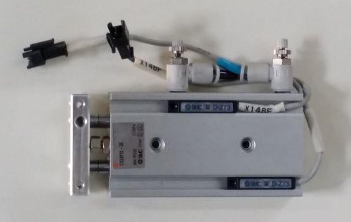 SMC CXSM10-30 Linear Guide Pneumatic Air Cylinder Flow Regulators, 0.7MPa D-Z73