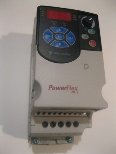 Allen bradley power flex 4m frequency drive 22f-d2p5n103 1hp, 380-480vac ,0-460 for sale