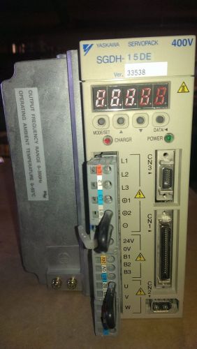 Yaskawa SGDH-15DE Servopack Servo Amplifier Sigma 2 400V 3 Phase 1.5 KW
