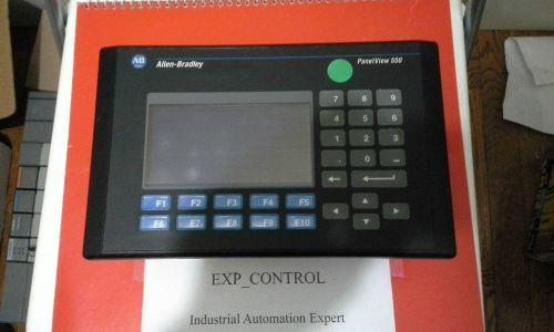 2711-b5a2 tested-- allen bradleypanelview 550 ser f frn 3.14 for sale