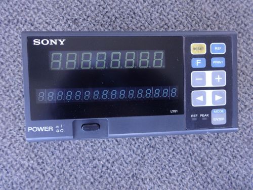 SONY LY51 Display Unit for Digital Gauge Probe Readout with DZ51