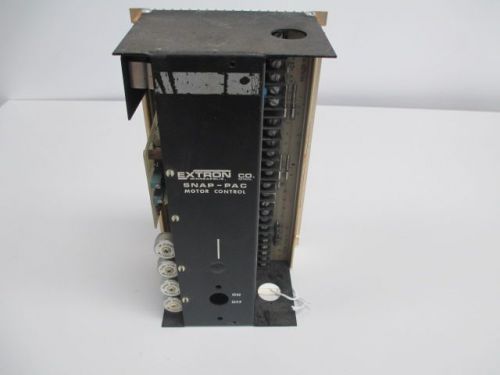 NEW EXTRON M8208-04-0729 2HP 230V-AC 12A SNAP PAC MOTOR CONTROL DRIVE D232102