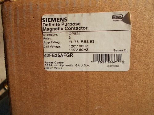 Siemens 42fe35afgr contactor 3 pole for sale