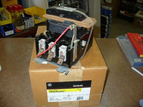 New ge contactor cr353gj3ac1 440-480v coil.120 fla. for sale
