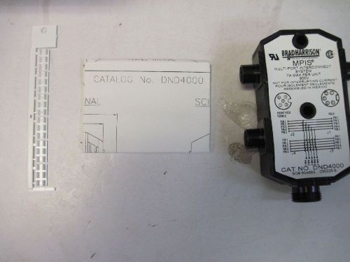 Brad harrison dnd4000 4port devicenet passive mpis junction***new in box*** for sale