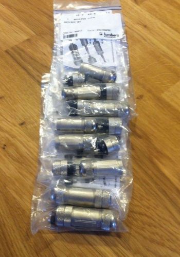Lot of (8) new lumberg 0976 pfc 101 connector for sale