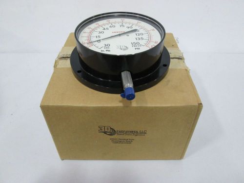 New 3d instruments 25105-24b31 dra pressure 0-150psi 6in 1/4in npt gauge d300388 for sale