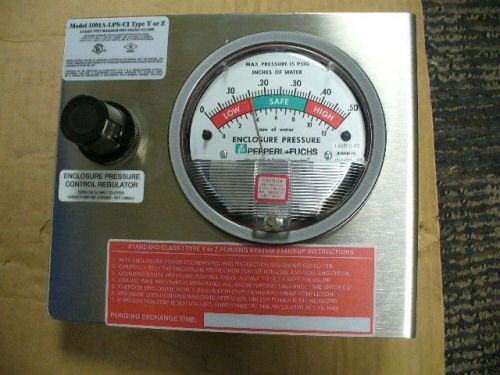 Pepperl+Fuchs Model 1001A Pressurization/Purging System
