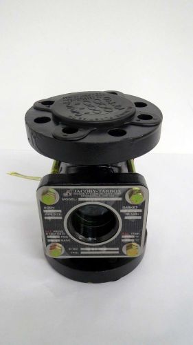 Jacoby tarbox f-910hpa sight glass 2 in steel flanged flow indicator b471307 for sale