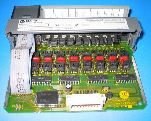 Allen-Bradley 1746-OB16 output card for SLC500 PLC