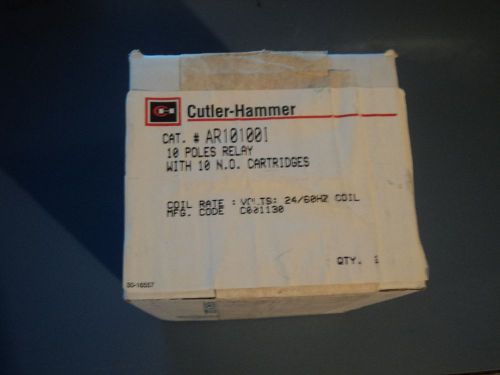 Cutler hammer ar10100i industrial control relay new for sale