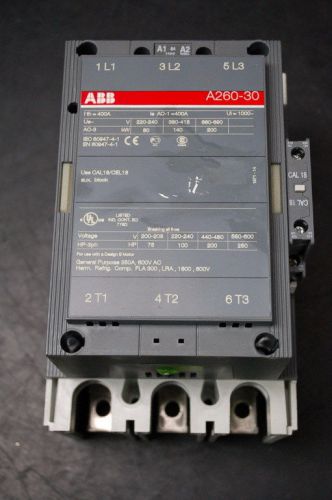 Abb a260-30 electronic motor contactor for sale