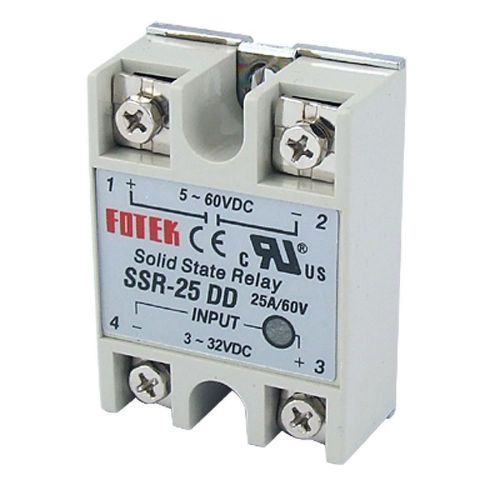 NEW 25A Solid State Relay SSR DC In AC Out