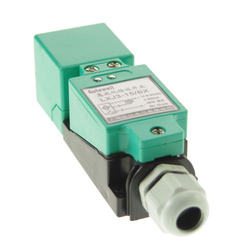 1 x lxj3-15/bx  dc6-36v 3-wire inductive proximity switch sensor 45*45*1mm for sale