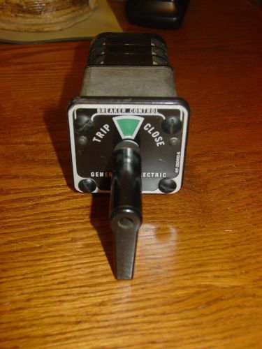 General Electric Breaker Control Trip Switch Type SBM 6 pole #10AA106