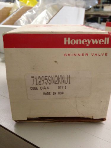 Honeywell skinner valve 71295sn2knj1 for sale