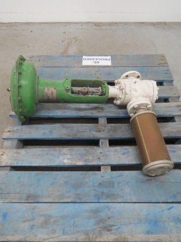 FISHER 657A 1-1/2 IN STEEL PNEUMATIC FLANGED 150 CONTROL VALVE B404619