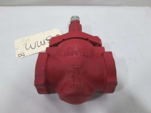 New nordstrom fig 142 mod 59 45823 iron threaded 1-1/2 in npt plug valve d356024 for sale