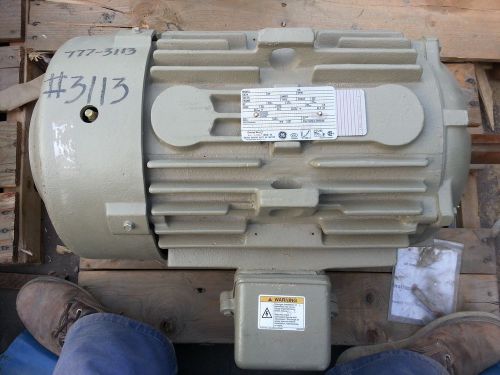 G e 30 hp 3 ph 460 electric motor- extra severe duty- new for sale