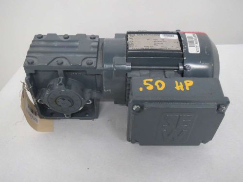 Sew eurodrive wa30dt71d4th 0.5hp 460v 1700/119rpm 3ph gear 14.28:1 motor b377729 for sale