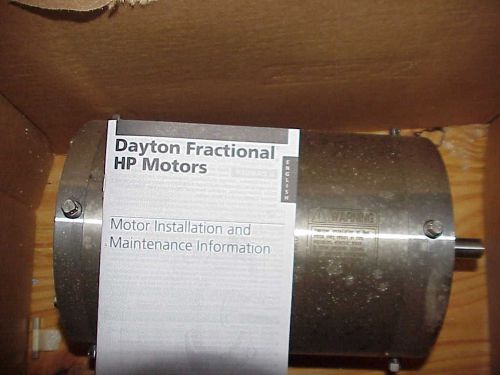 Dayton motor washdown , 3 ph, tenv, 1 hp, 1750 rpm for sale