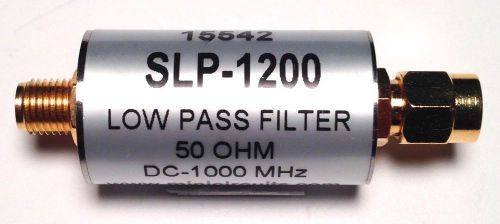 Mini-circuits slp-1200 low pass filter 50-ohm dc to 1000 mhz for sale