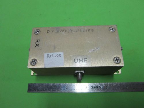 Diplexer duplexer uhf frequency rf microwave bin#50 ii for sale