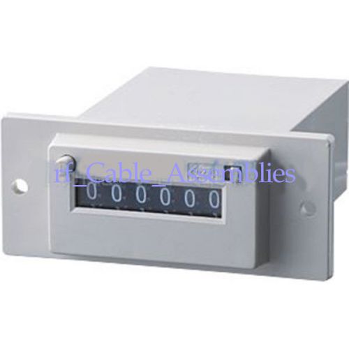 24v csk6-ykw mechanical electric magnetic cumulative 6 digit counter hour meter for sale