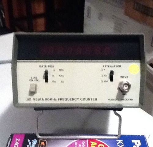 5381A 80MHz Frequency Counter
