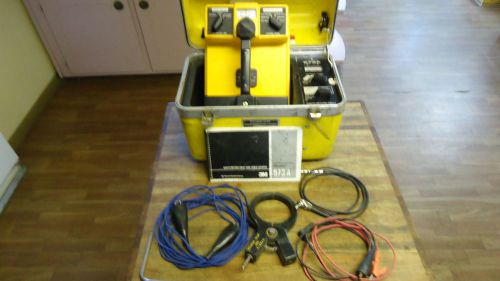 Vgc dynatel 573a cable locator, cables, ground rod,new batteries, dyna coupler for sale