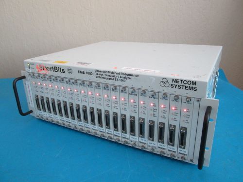 Netcom Systems SmartBits SMB-1000 Analyzer With (20) SX-7210