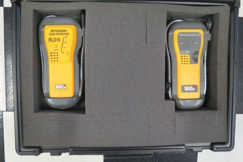 UEI RLD 10 refigerant leak detector CD 100A combustable gas detector in kit case