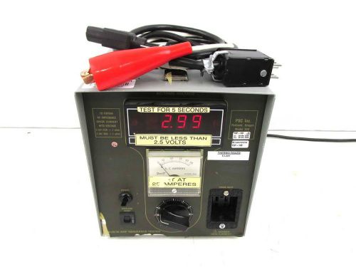 PSC, Inc. 0-25/30 AMP Impedance Tester Model 30D with Probe