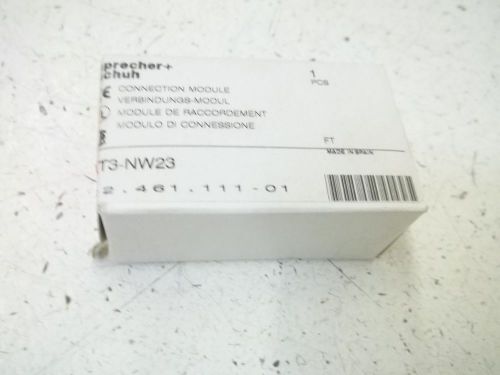 SPRECHER + SCHUH KT3-NW23 CONNECTION MODULE *NEW IN A BOX*