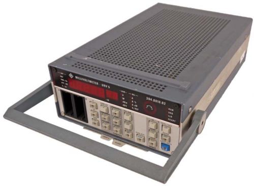 Rohde &amp; schwarz urv-5/urv5 394.8010.02 voltage/level/power meter millivoltmeter for sale