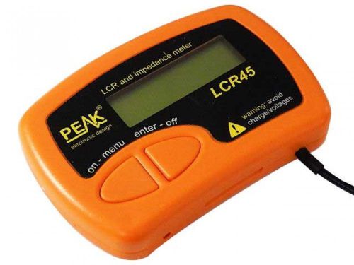 NEW Peak LCR45 Impedance meter  Japan
