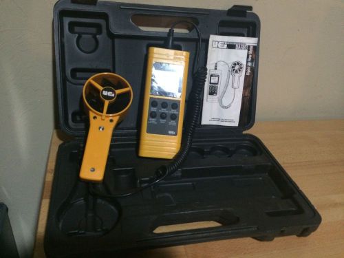 UEI Test Instruments Digital Airflow Meter Kit DAFM3 Humidty Temperature