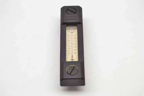 UCC THERMOMETER TEMPERATURE 1/8 IN NPT 90-210F AIR FLOW METER B407544