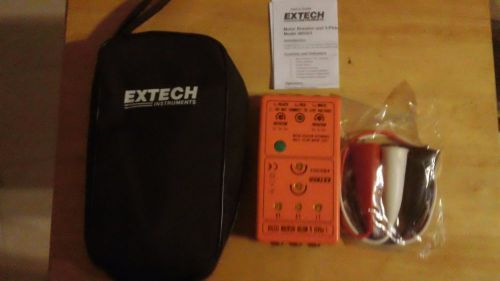 Extec 3 phase  / motor  rotation  tester for sale