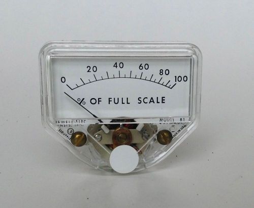 JEWELL MODEL 81 PANEL METER DC MILLIAMPERES 0-100% - NEW IN BOX