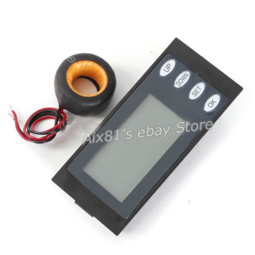 100a ac digital led power meter monitor voltage kwh time watt voltmeter ammeter for sale